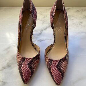 Jessica Simpson Pump in Multi Snake, Size 10